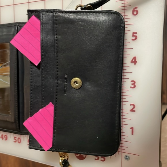 Small Black Purse with Crossbody Strap - Picture 6 of 9